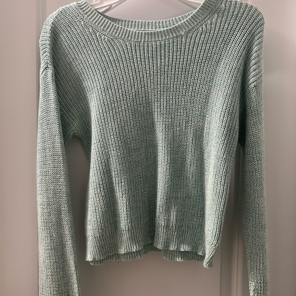 Cat & Jack Light Green girls Sweater